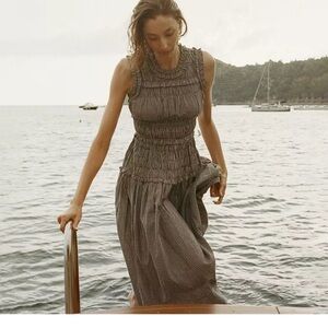 Doen Marianne gingham dress